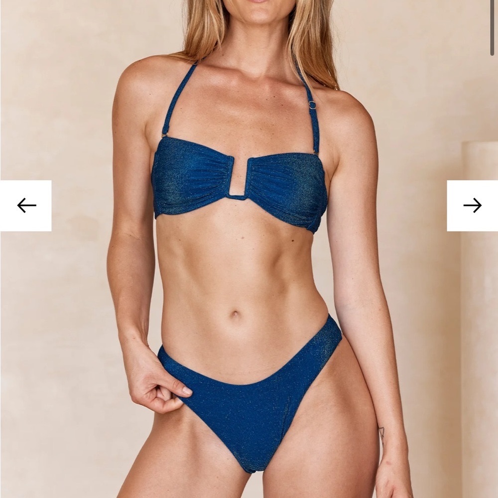 NWT Monday Swimwear St Martinique Bandeau